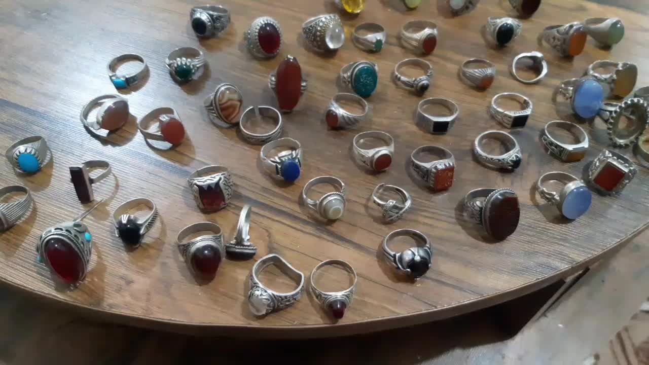 انگشتر نقره|جواهرات|شیراز, آبیاری|دیوار