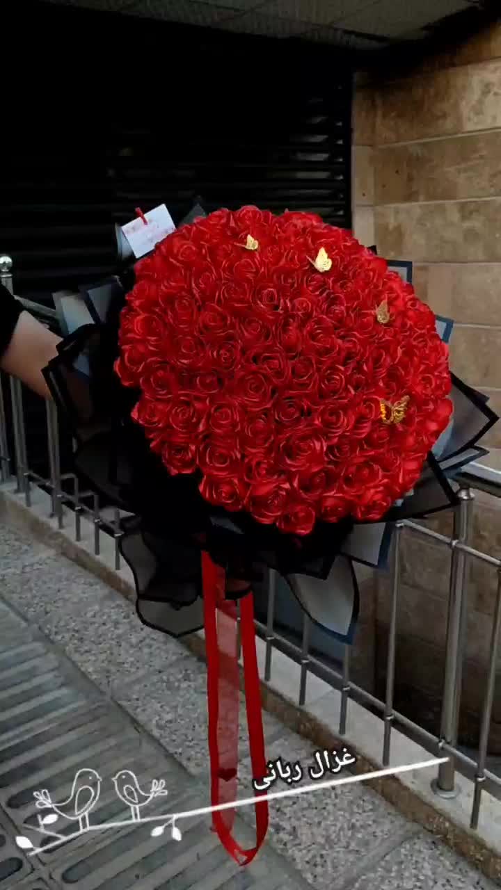 گل رز ربانی/پک ولنتاین/گل روبانی/باکس گل/دسته گل|گل مصنوعی|شیراز, عادل آباد|دیوار
