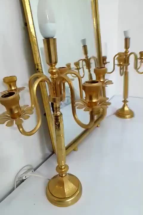 آینه شمدان برنزی|صنایع دستی و سایر لوازم تزئینی|مشهد, حسین‌آباد|دیوار