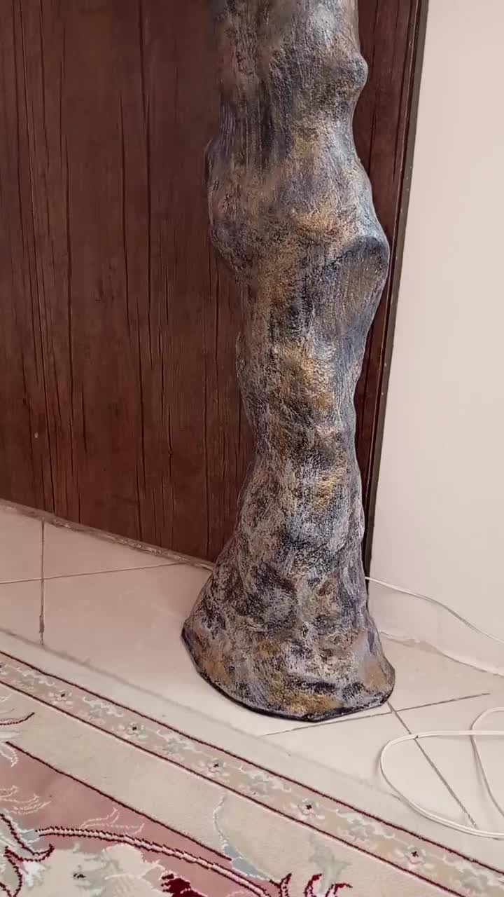 آباژور مدرن پاپیه ماشه|لوستر و چراغ آویز|مشهد, شهرک لشکر (شهرک غرب)|دیوار