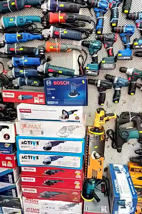 پولیش دریل ی سنباده برقی تفنگی|ماشین‌آلات صنعتی|رشت, فرزانه|دیوار