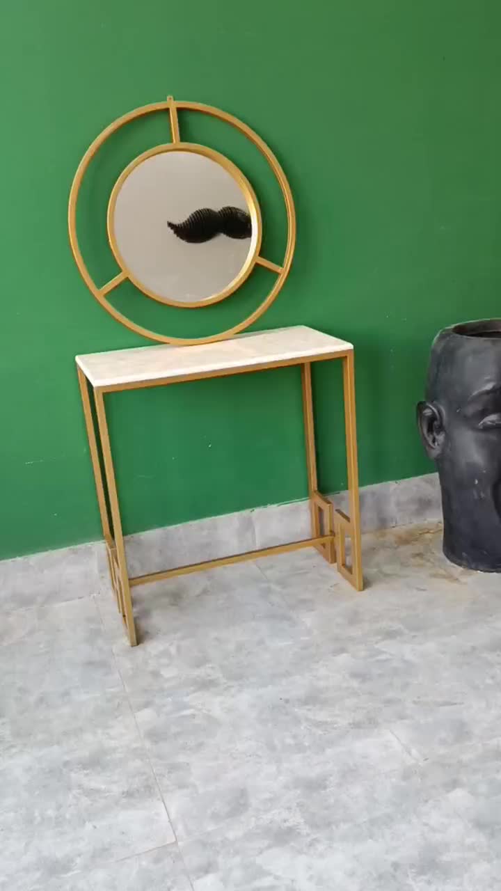 آینه کنسول اقتصادی / آینه مشکی / انواع کنسول|بوفه، ویترین، کنسول|مشهد, رباط طرق|دیوار