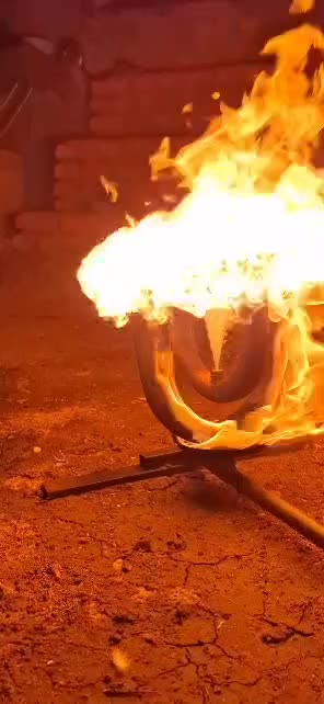 مشعل چهار شاخ گازوئیلی|مصالح و تجهیزات ساختمان|زارچ, |دیوار