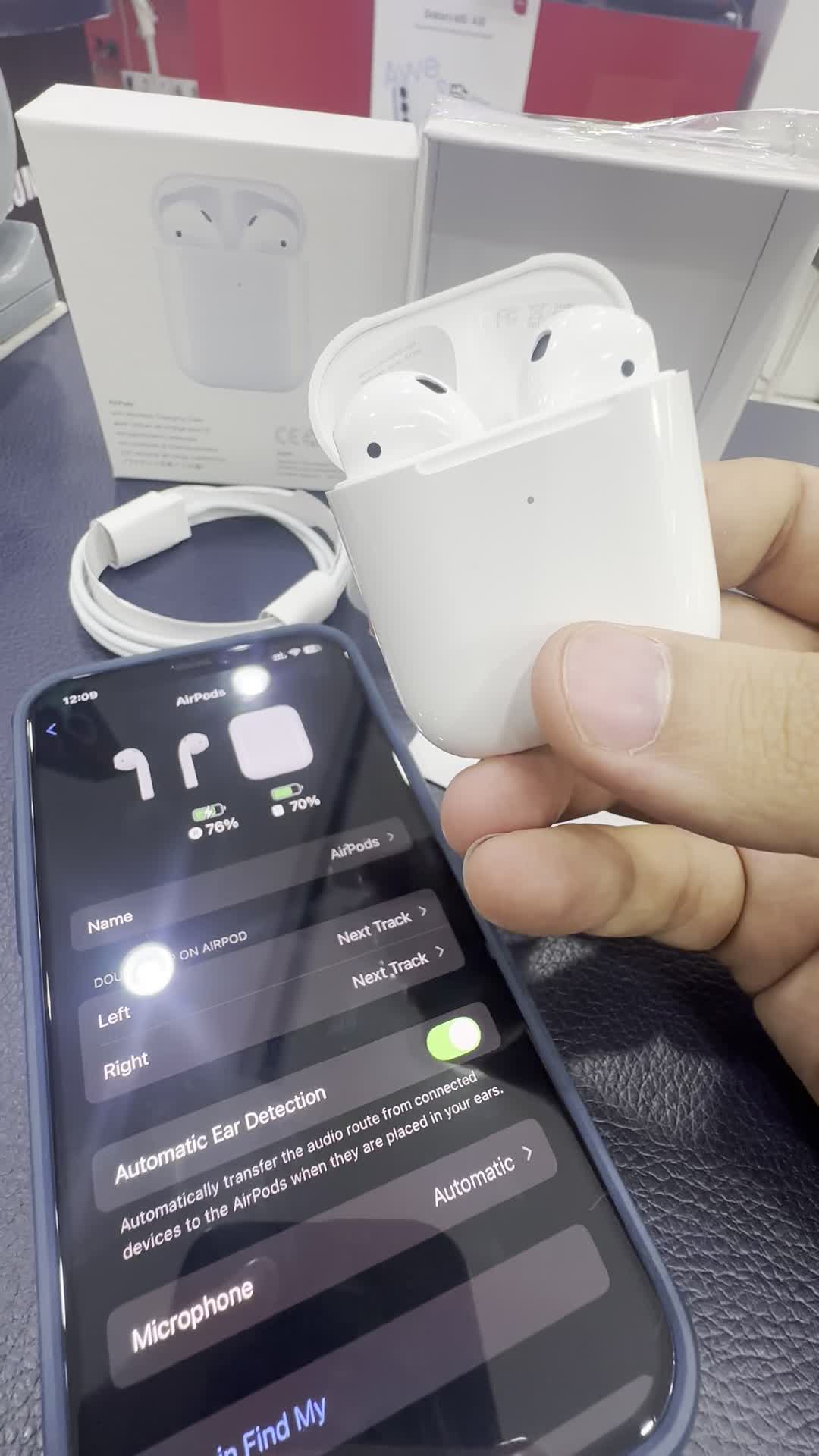 ایرپاد ۲ وایرلس airpod 2 سوپر کپی|لوازم جانبی موبایل و تبلت|تهران, شیخ هادی|دیوار