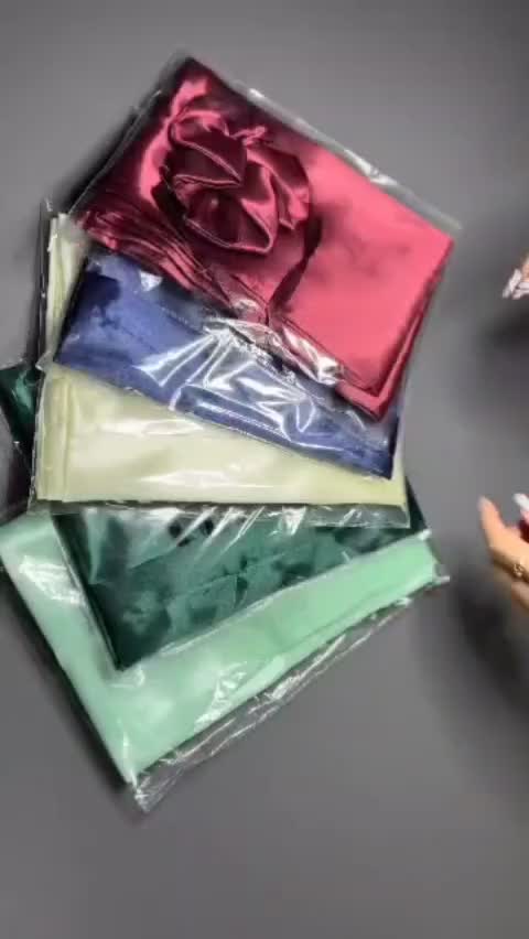 روبالشتی و کش مو  ساتن|رختخواب، بالش، پتو|کرمان, |دیوار