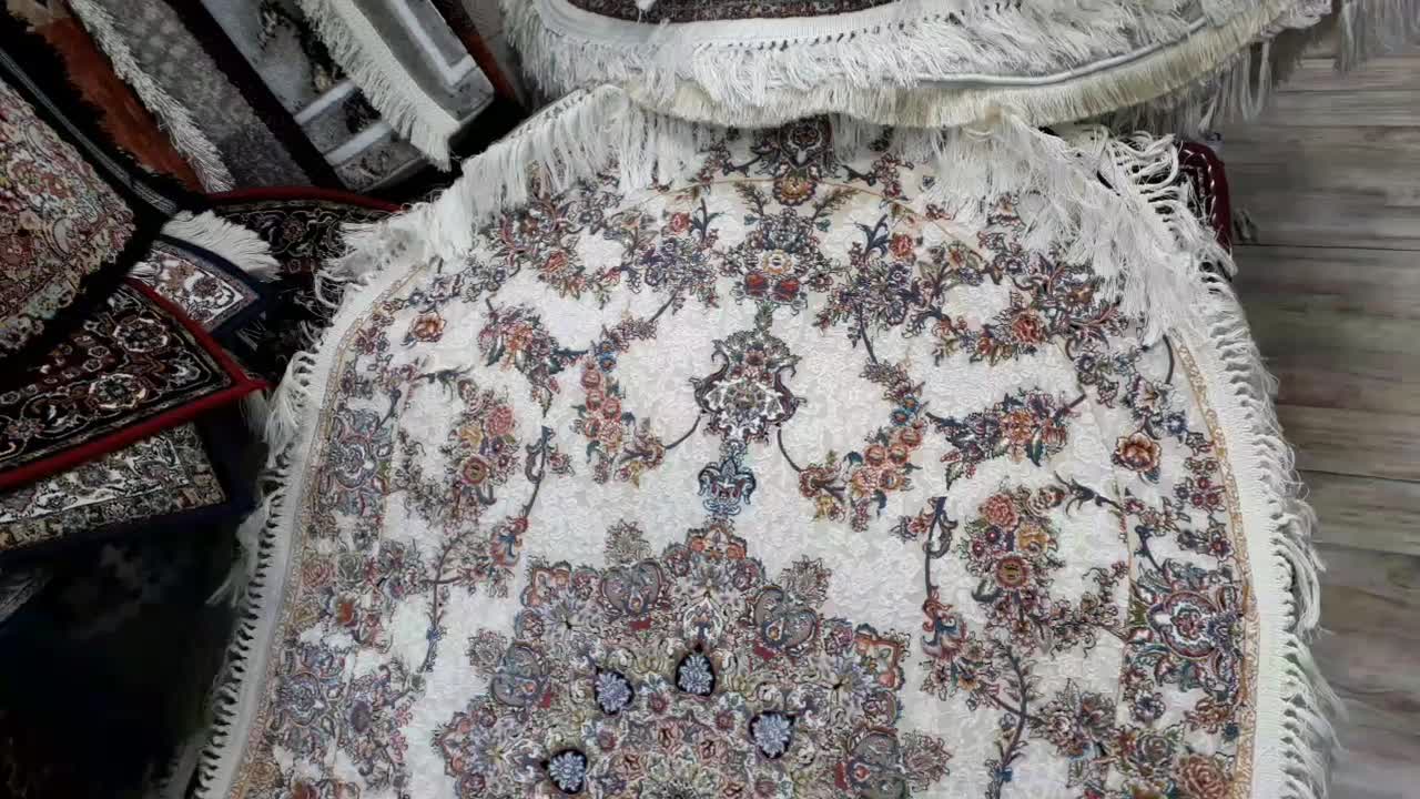 فرش آشپزخانه بیضی ۷۰۰شانه مارک یلدای کویر زرنیم|فرش|تبریز, |دیوار