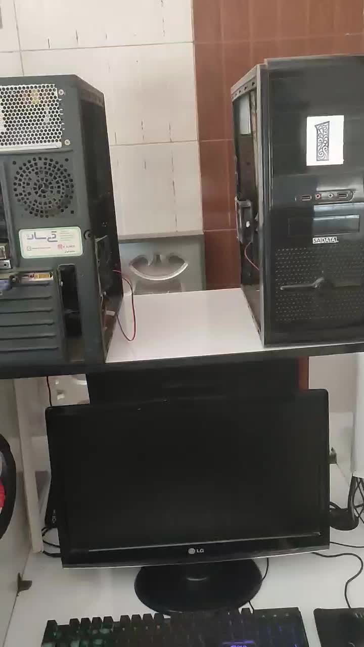 ۸ عدد سیستم با میز و صندلی برای گیم نت|رایانه رومیزی|قرچک, مهدیه|دیوار