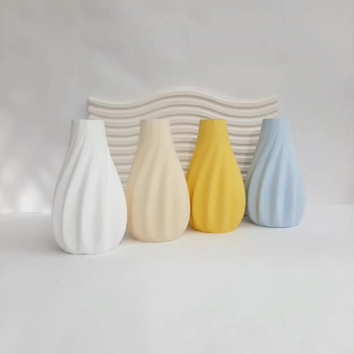 گلدان پیچ سنگ مصنوعی بتنی|صنایع دستی و سایر لوازم تزئینی|ری, دولتآباد|دیوار