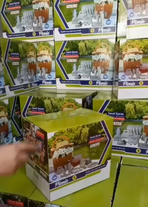 پک مسافرتی 80 پارچه|ظروف نگهدارنده، پلاستیکی، یکبارمصرف|زرند, |دیوار