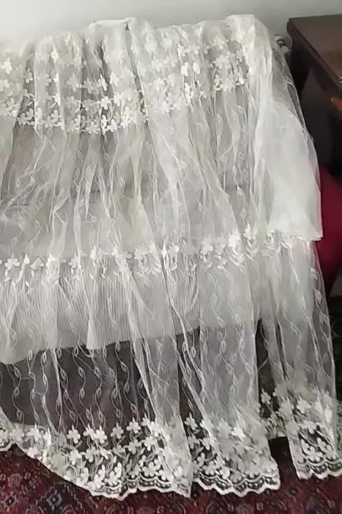 پرده توری یک و نیم متری|پرده، رانر، رومیزی|تهران, فلسطین (میدان انقلاب)|دیوار