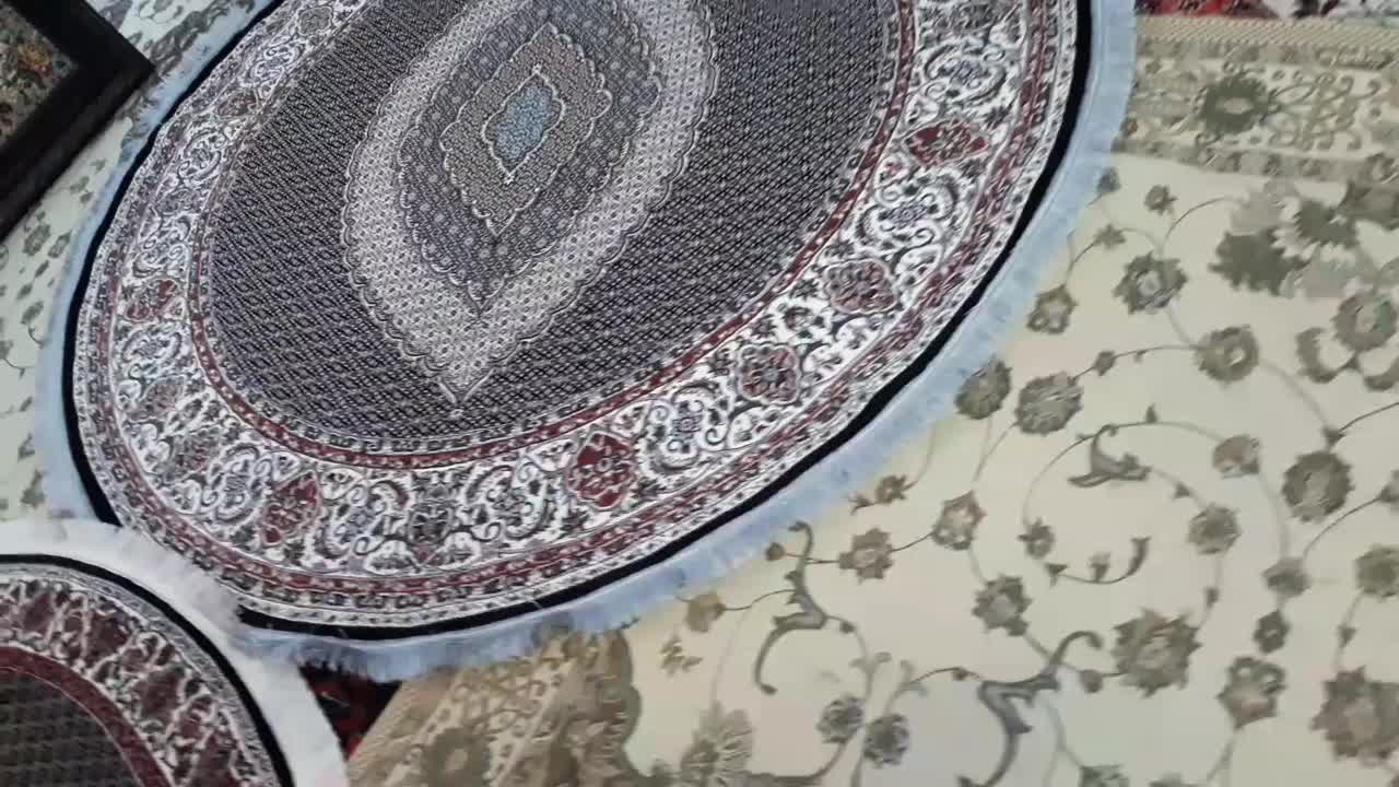 فرش ماهی گرد۷۰۰شانه۲×۲مارک تهران وسهند|فرش|تبریز, |دیوار