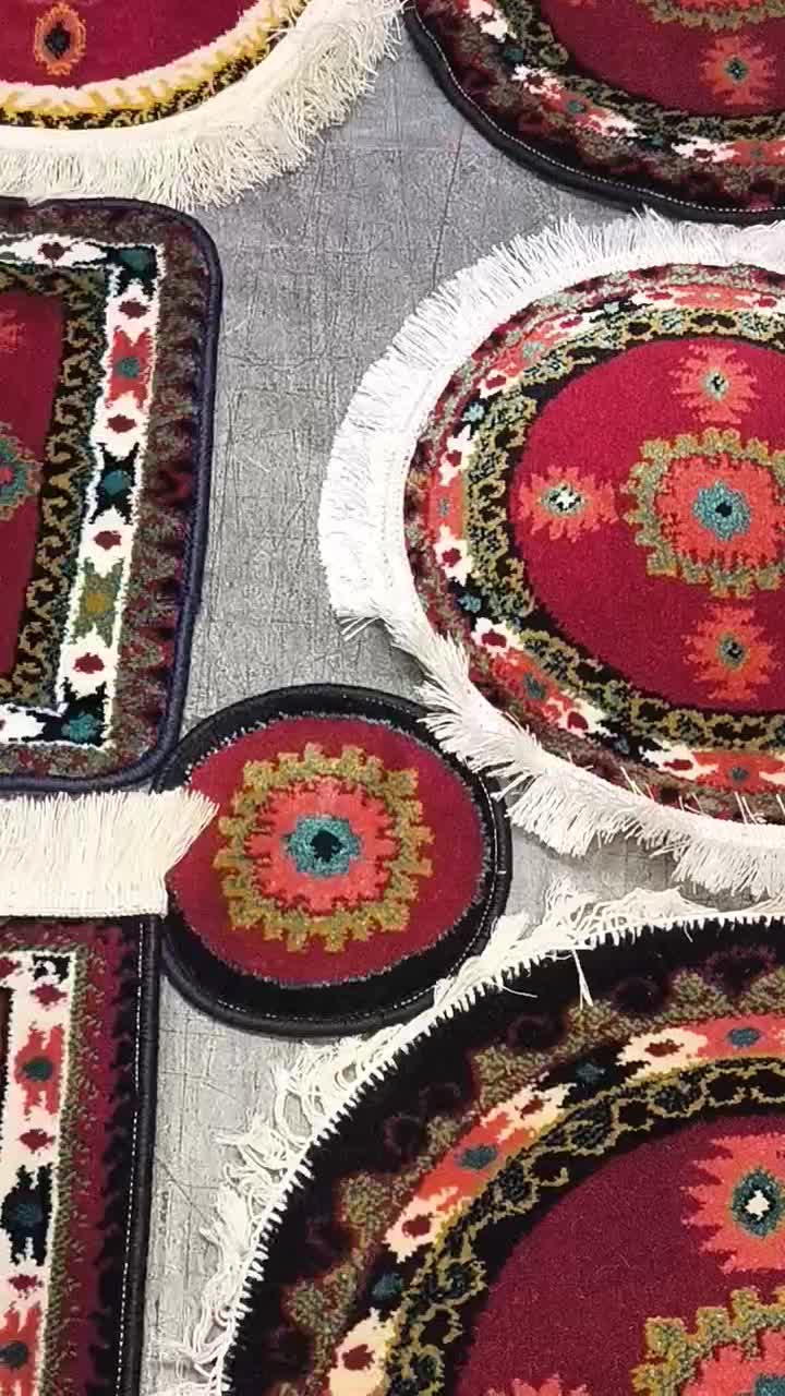 دایره عشایری 40×40طرح دستبافت|پادری|تهران, امام حسین(ع)|دیوار