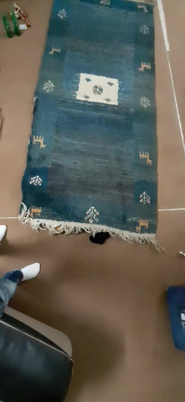 گبه دستباف|گلیم، جاجیم، گبه|قزوین, |دیوار