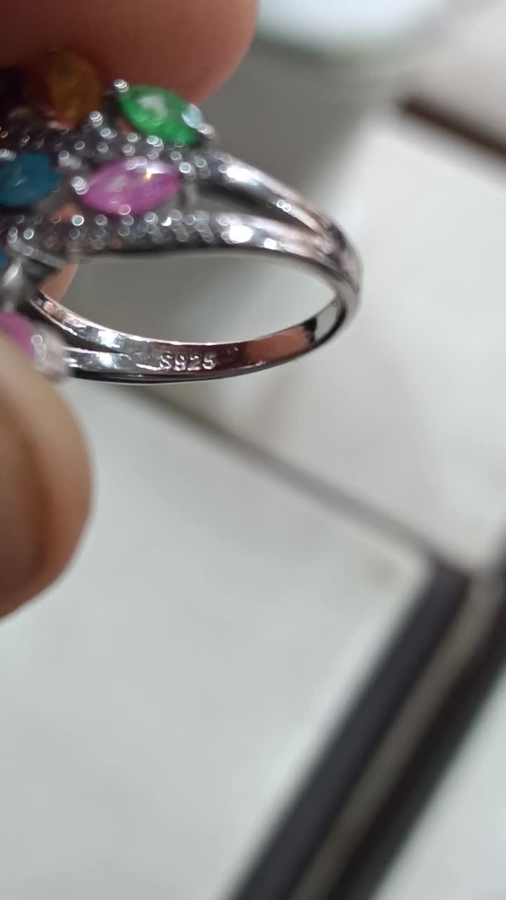 انگشتر نگین دار مادر / زن / هدیه / قسطی|جواهرات|یزد, |دیوار