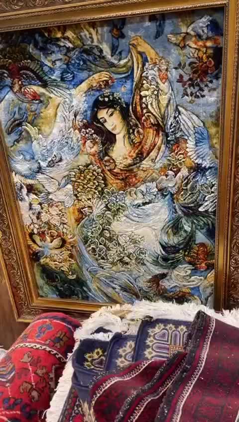 تابلو فرش دستباف|تابلو فرش|شهریار, شهرک امیریه|دیوار