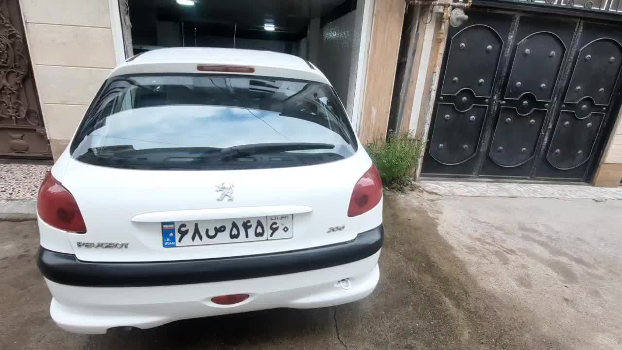 ۲۰۶دتیپ ۵ کم کار شاسی پلمپ بی رنگ|خودرو سواری و وانت|لنگرود, |دیوار