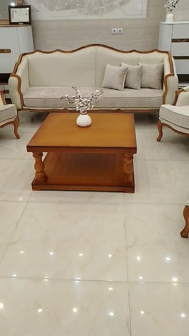 مبل کلاسیک کویین مدل ماهور چوب راش کد ۷۱|مبلمان خانگی و میز عسلی|شیراز, دوکوهک|دیوار