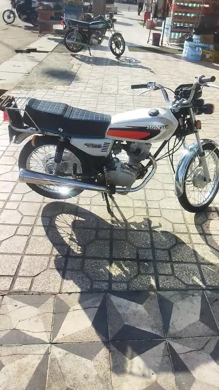 موتور ۱۲۵ مدل ۹۵|موتورسیکلت|شیراز, شهرک والفجر|دیوار