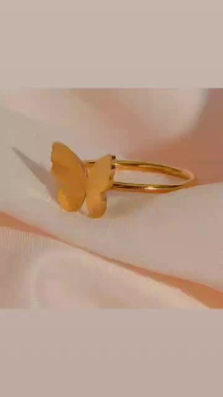 انگشتر نقره پروانه|جواهرات|تهران, جنتآباد شمالی|دیوار