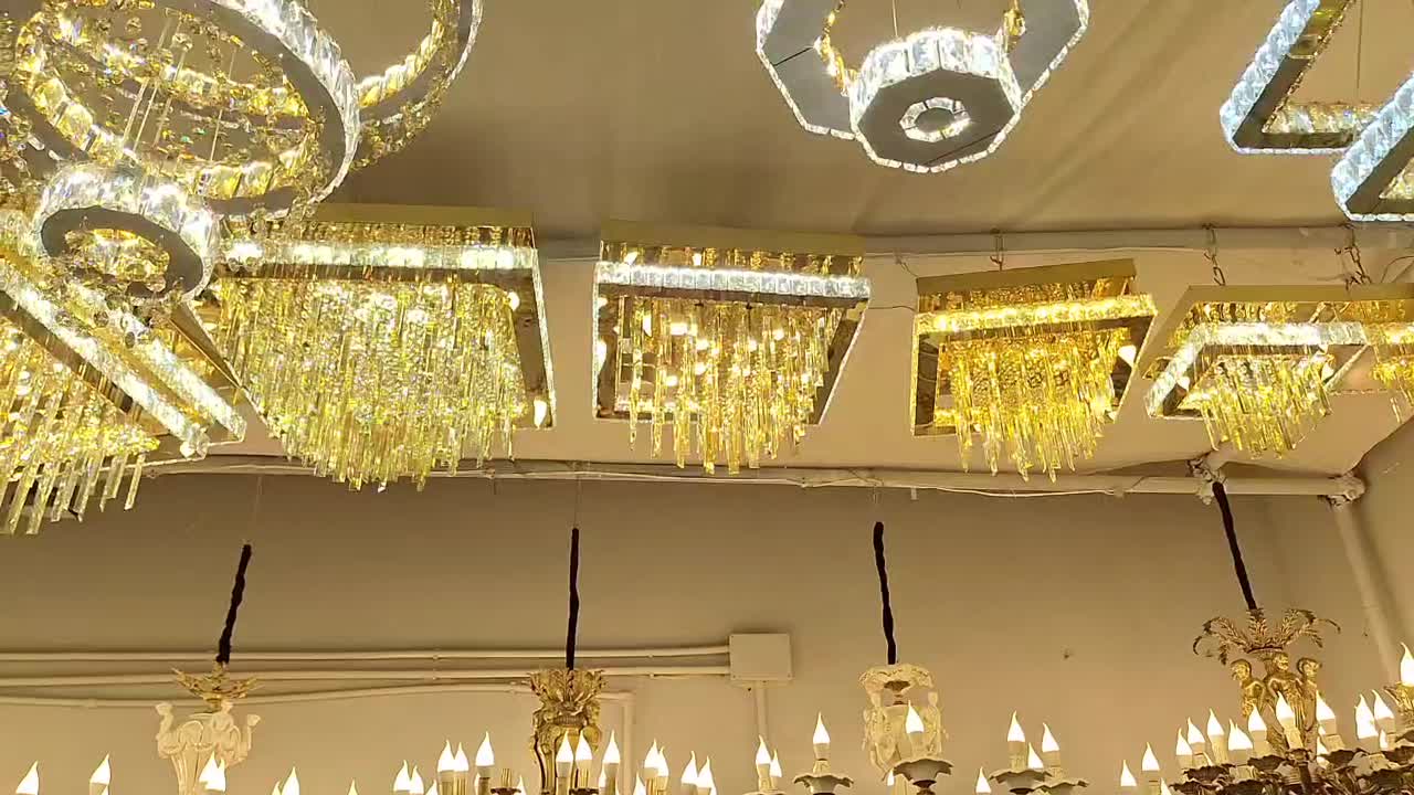 لوستر کلیپسی مربع|لوستر و چراغ آویز|تبریز, |دیوار