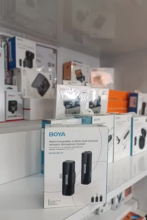 میکروفون یقه ای بویاboya link a1اتصال به تمام گوشی|دوربین عکاسی و فیلم‌برداری|مشهد, وکیل‌آباد|دیوار