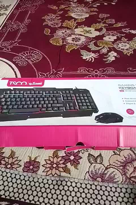 کیبورد گیمینگ تسکو|قطعات و لوازم جانبی رایانه|بروجرد, |دیوار