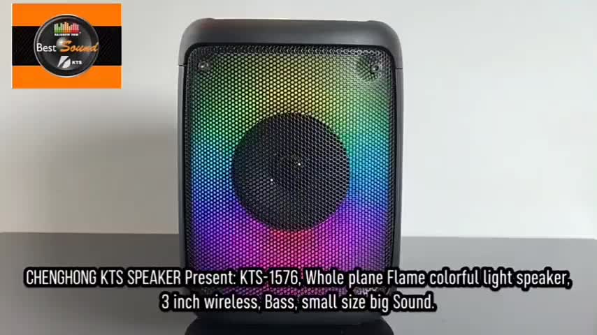 اسپیکر بلوتوثی 3 اینچ تک باند مدل kts ۱۵۷۶|پخشکننده همراه|شیراز, تحویلی|دیوار