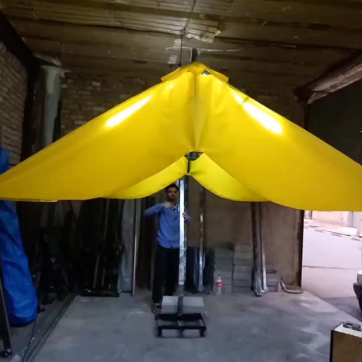 سایه بان چتر سایبان باغی چتری پایه کنار با LED|فروشگاه و مغازه|مشهد, سعد آباد|دیوار
