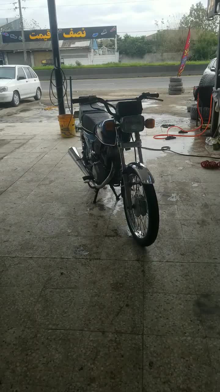 هندا ۱۲۵ مدل ۸۹ مدارک فول تکمیل|موتورسیکلت|رشت, حومه رشت|دیوار