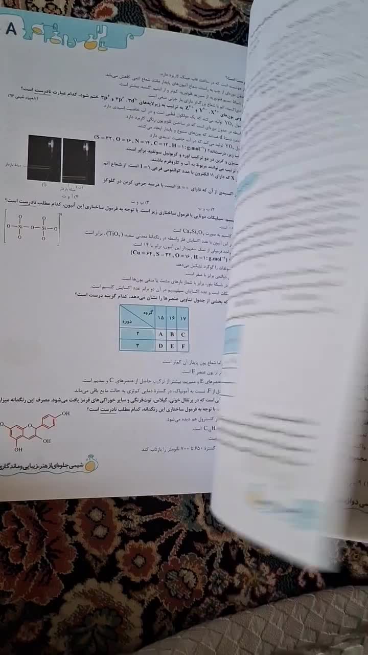 کتاب تست شیمی|کتاب و مجله آموزشی|تهران, جوادیه|دیوار