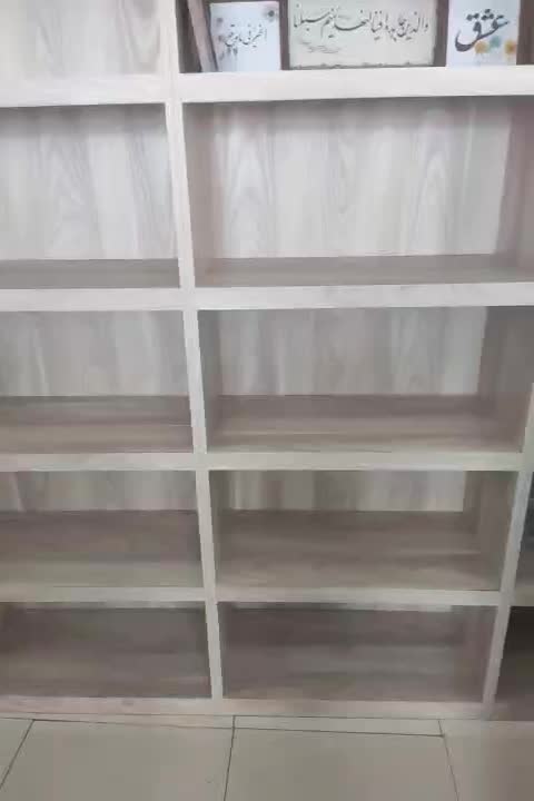 قفسه کتاب|کتابخانه، شلف، قفسه‌های دیواری|تهران, شهرک کوهسار|دیوار
