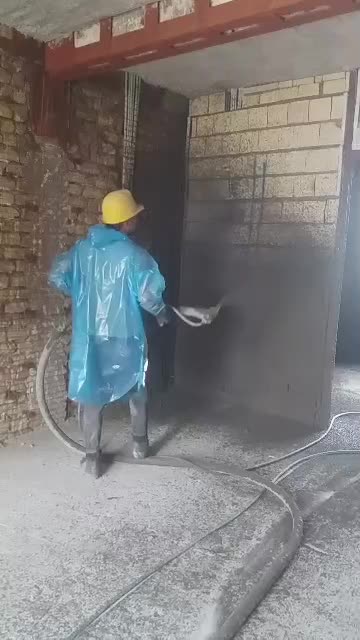 شاتکریت.مقاوم سازی.سیمانکاری با دستگاه .دیوارتریدی|خدمات پیشه و مهارت|رشت, لاکانی|دیوار
