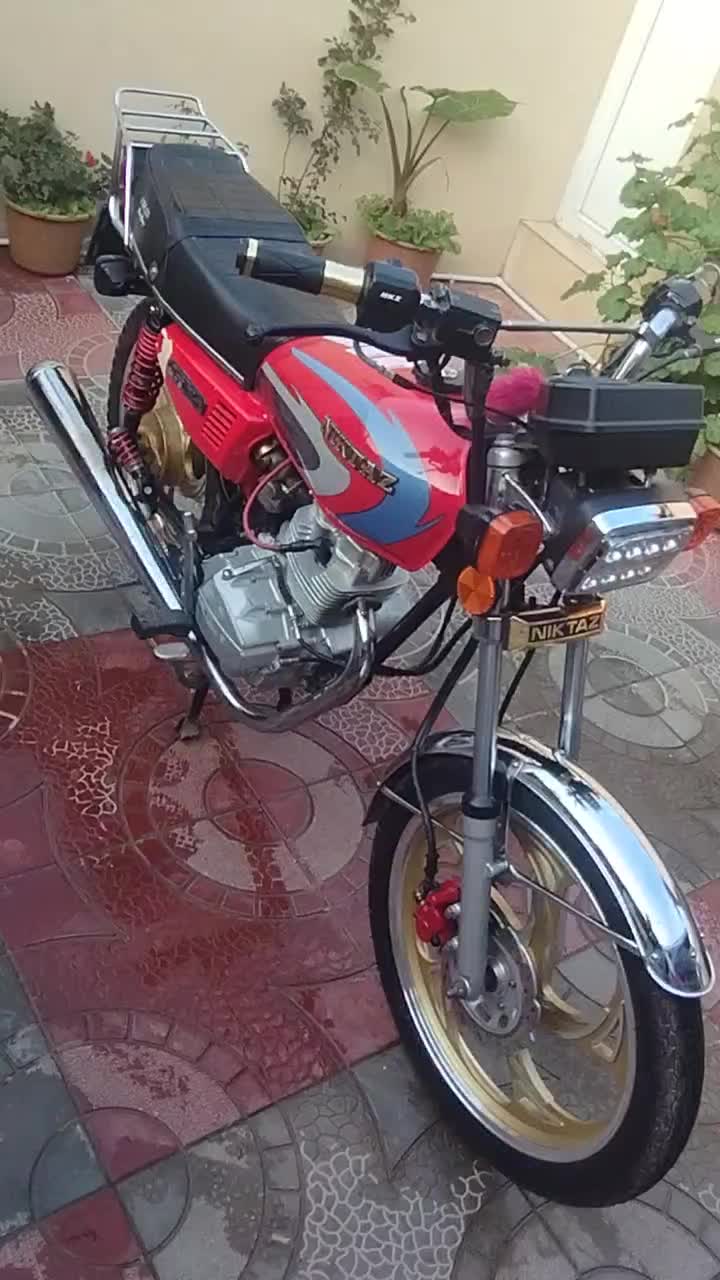 هندا 125|موتورسیکلت|قرق, |دیوار