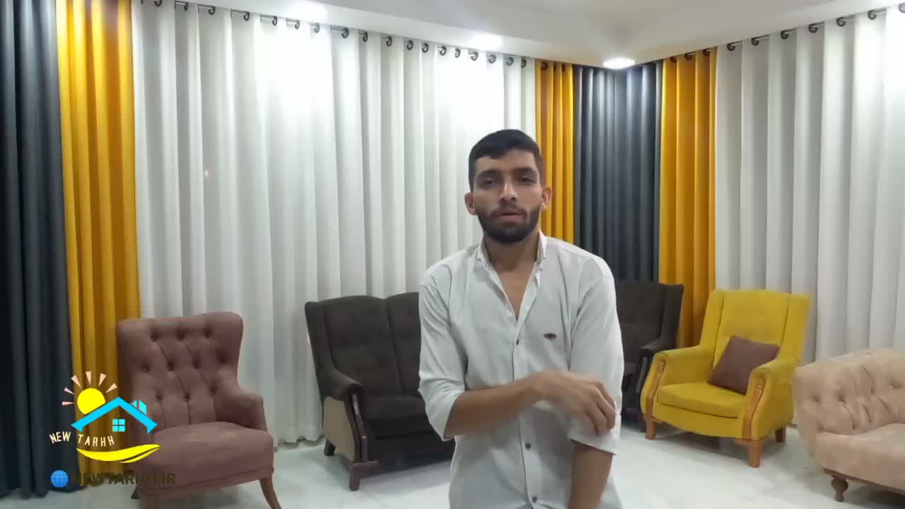 پرده مینیمال پارت 25|پرده، رانر، رومیزی|بندر گناوه, |دیوار