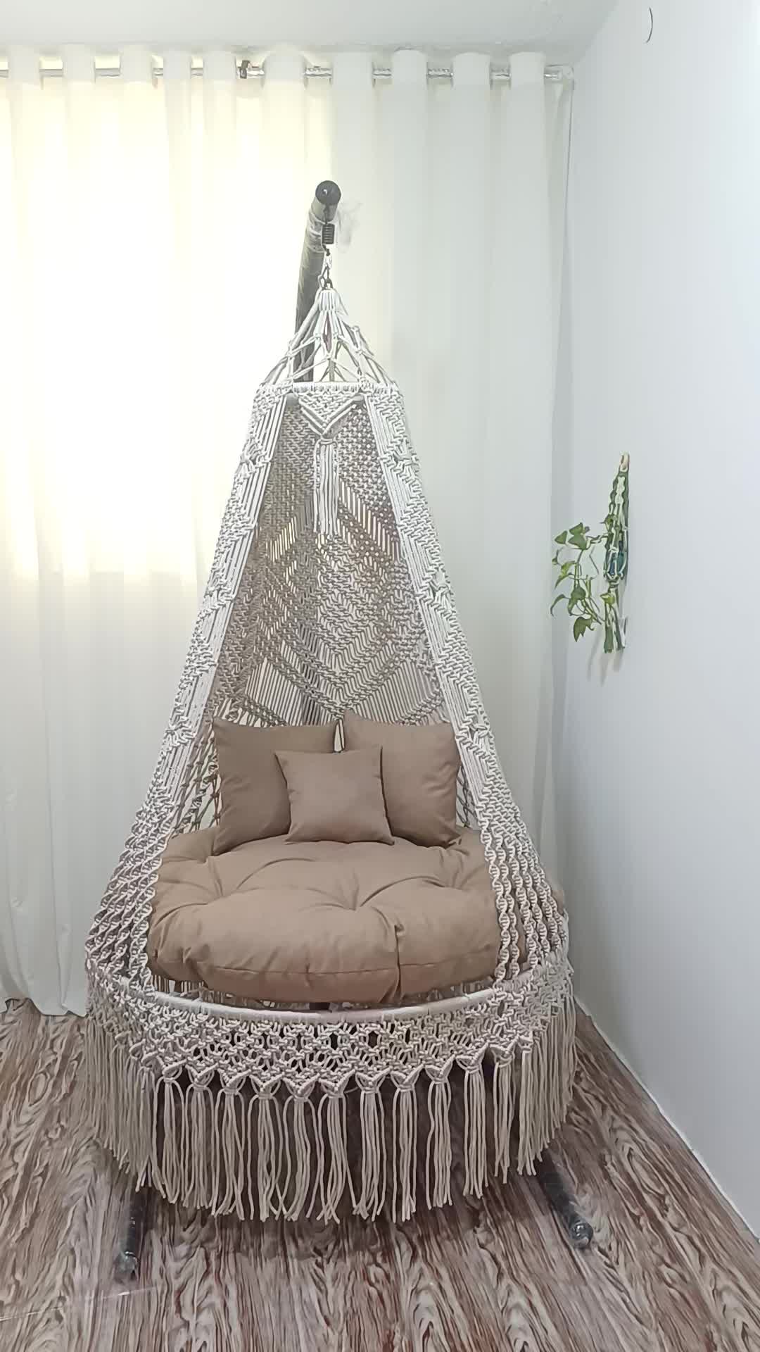 تاب ریلکسی مکرومه|مبلمان خانگی و میز عسلی|چهاردانگه (تهران), |دیوار