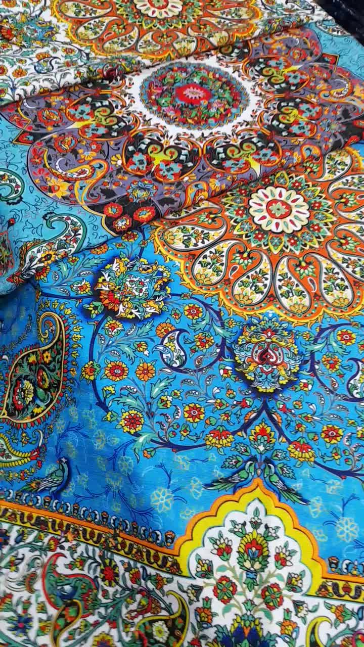 رومیزی مخمل چاپی .|روفرشی|نجف‌آباد, امیرکبیر|دیوار