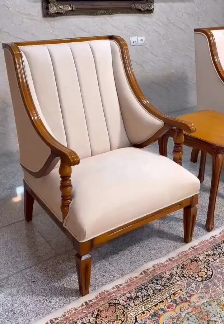 مبل نئوکلاسیک سالومه/مبلمان راشین کد 4/چک 6ماه|مبلمان خانگی و میز عسلی|تهران, بهارستان|دیوار