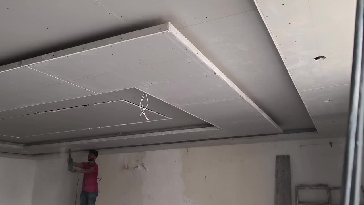 اجرا کناف سقف کاذب mdf|خدمات پیشه و مهارت|اهواز, کوی باهنر|دیوار