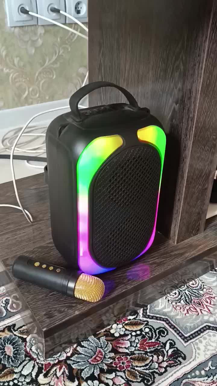 اسپیکر بی سیم قابل حمل Sing-E به همراه میکروفون|پخشکننده همراه|شاهینشهر, فیض|دیوار