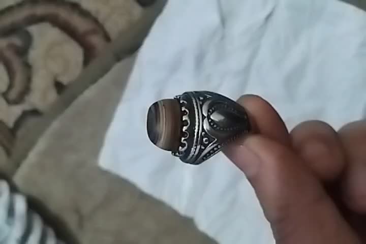 انگشتر باباقوری یمنی (تضمینی)|جواهرات|رامشیر, |دیوار