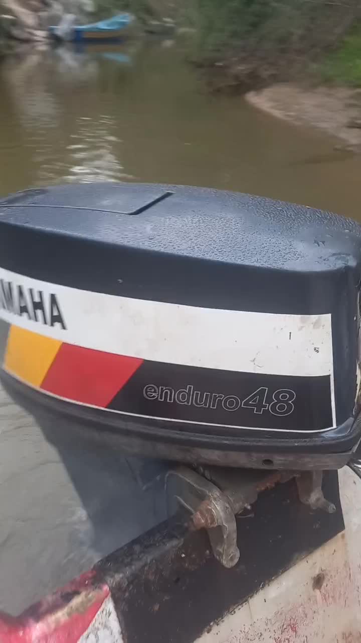 موتور ۴۸با قایق به شرط کار|قایق و سایر وسایل نقلیه|بندر انزلی, لیچارگی حسن رود|دیوار