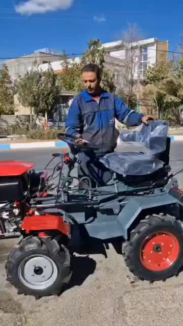 تیلر چهارچرخ قدرتمند ، انتخاب حرفه‌ای‌ها|ماشین‌آلات صنعتی|چمران, |دیوار