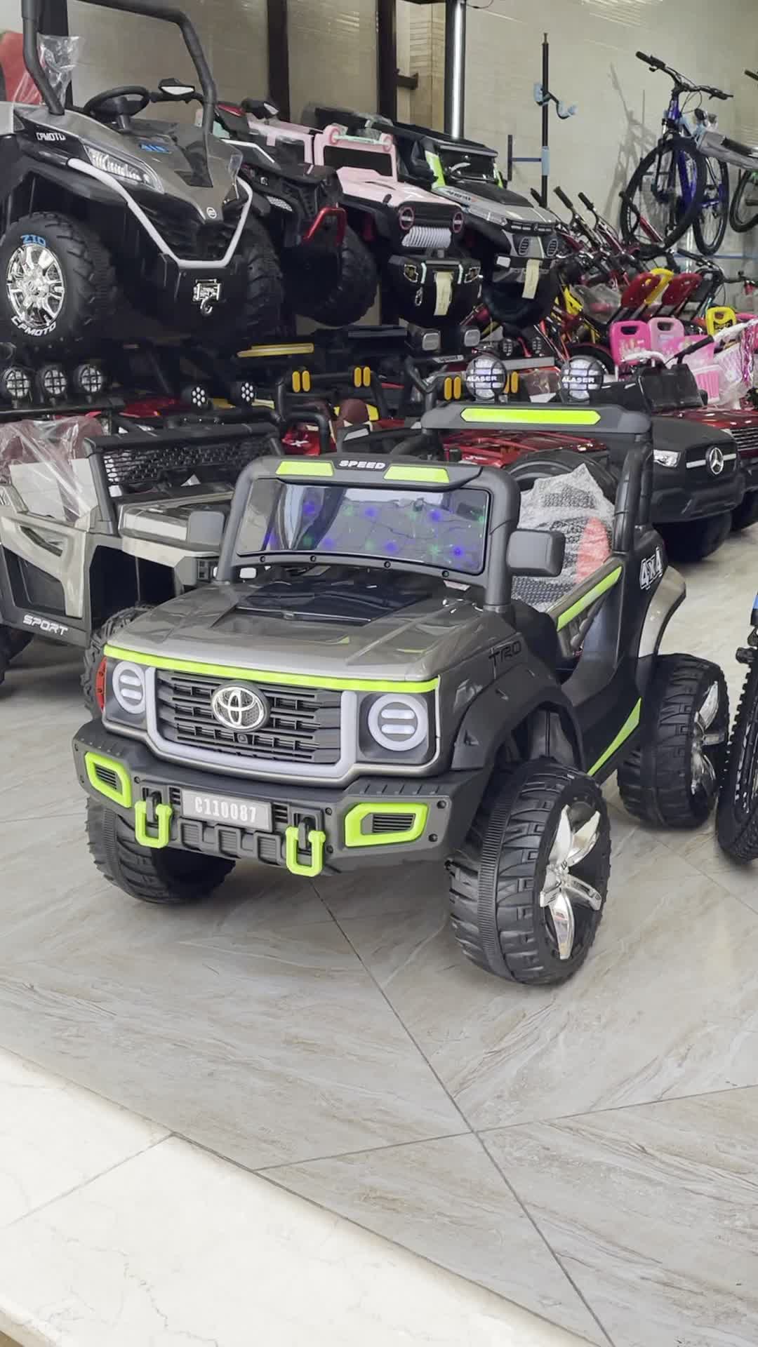 ماشین شارژی تویوتا «فروشگاه خانه دوچرخه»|اسباببازی|کرمان, |دیوار