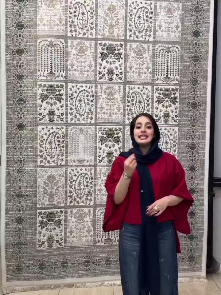 این فرش مخصوص عروس و دامادهاست ۱۲/۹/۶ متری|فرش|قم, باجک دو|دیوار