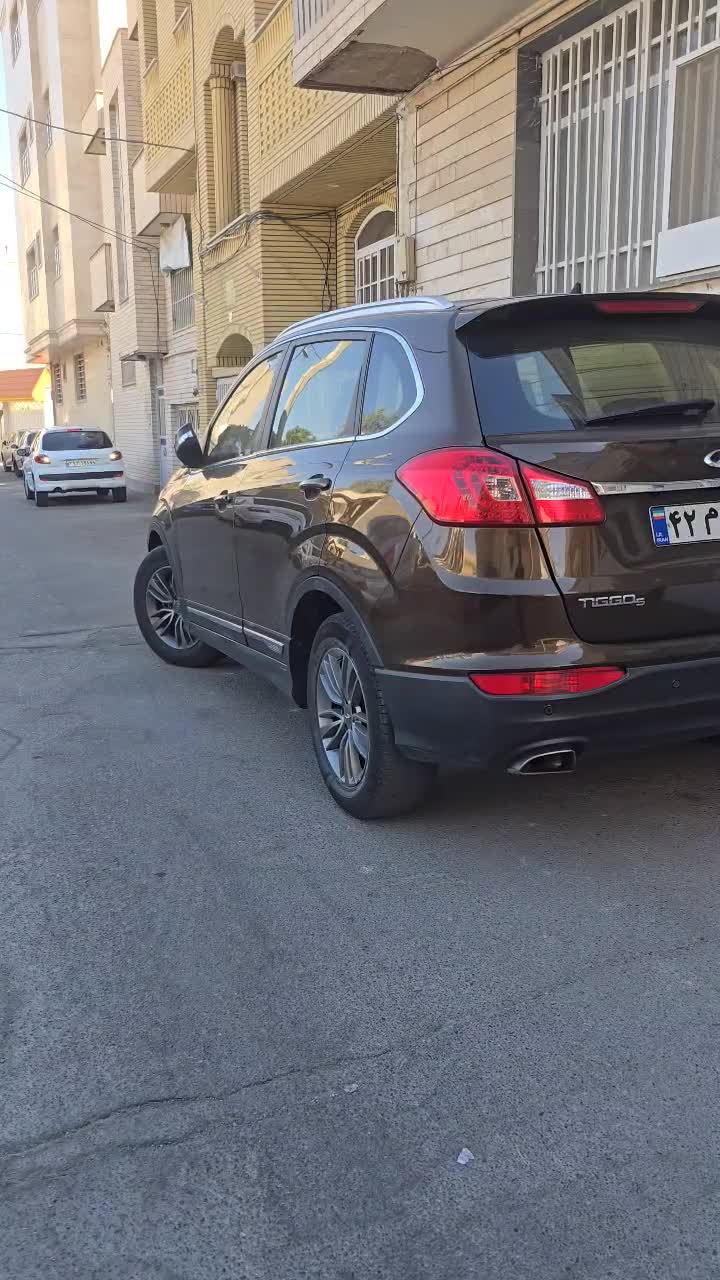 تیگو ۵ بیرنگ خیلی تمیز اقساطی|خودرو سواری و وانت|قم, بلوار امین و ساحلی|دیوار