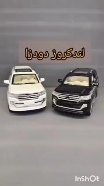 ماشین تمام فلزی لند کروز .چراغ دار .موزیکال|اسباب‌‌بازی|یزد, |دیوار