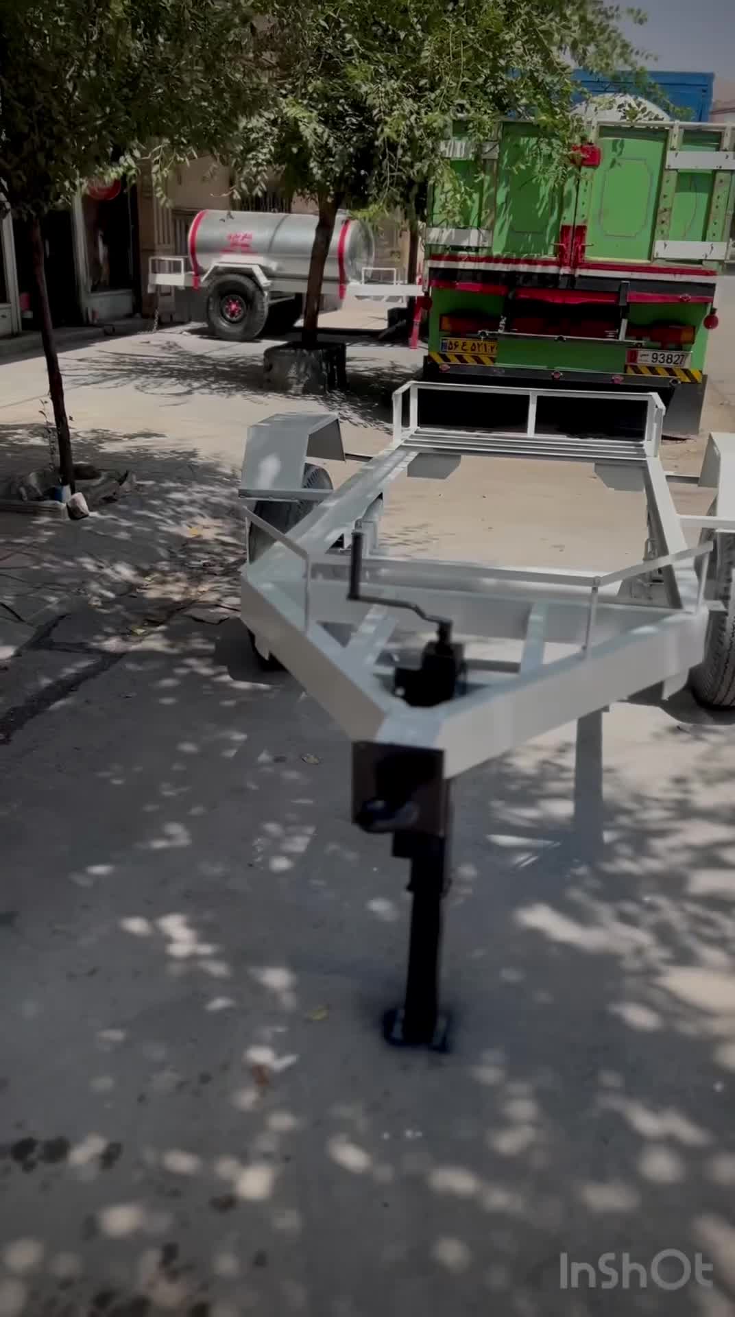 تانکر vjgbبا فنرسیزده لایهjgbj و ناودانی ۱۲ vip|مصالح و تجهیزات ساختمان|کرمانشاه, |دیوار