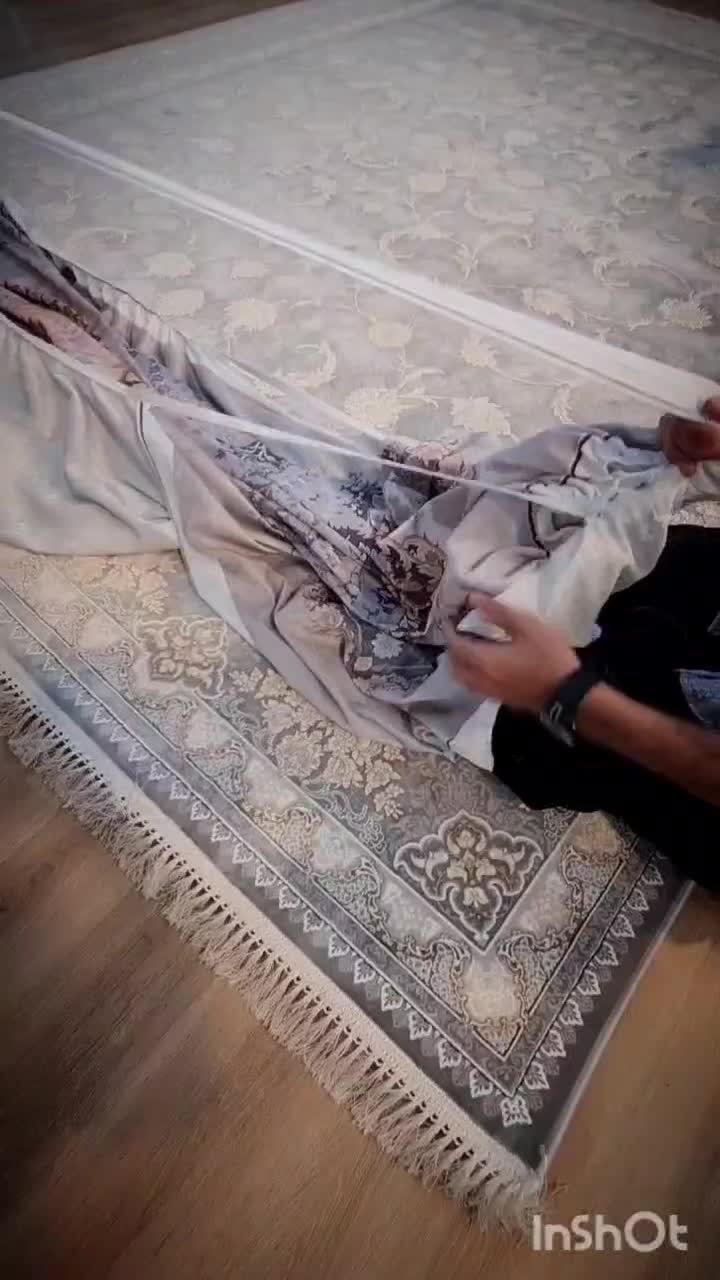 روفرشی کشدار مخمل شانل ترک (فیلم نحوه ی پهن کردن)|روفرشی|شیراز, سعدیه جنوبی|دیوار