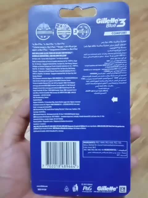 ژیلت بلو ۳ کامفورت اصلی ویتنام|آرایشی، بهداشتی، درمانی|مشهد, هفت تیر (حافظ)|دیوار