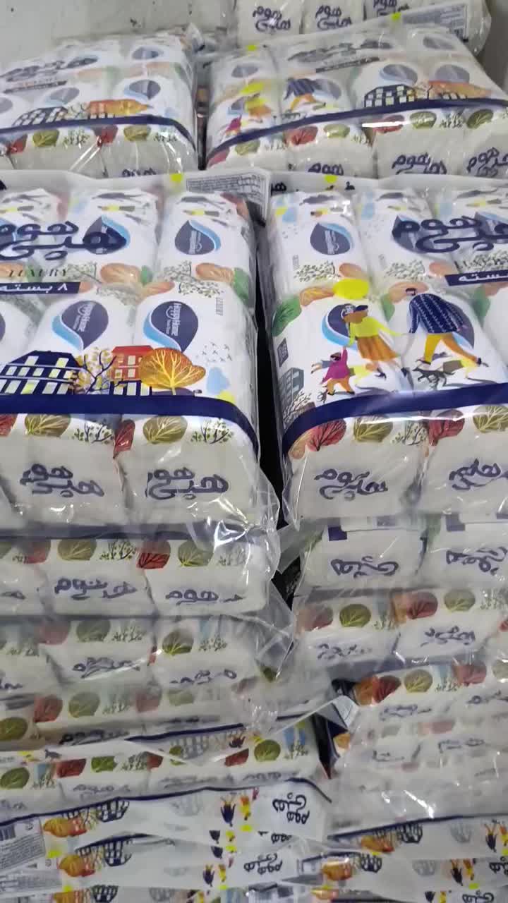 فروش پکیج کامل دستمال کاغذی فول کات|مواد شوینده و دستمال کاغذی|کنگاور, |دیوار